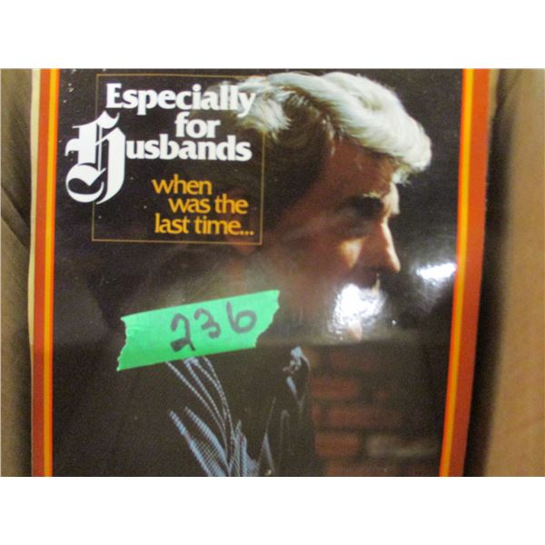 BOX C/W BOOKS & MISC