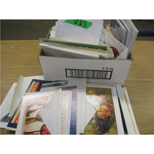 BOX C/W CARDS & ENVELOPES