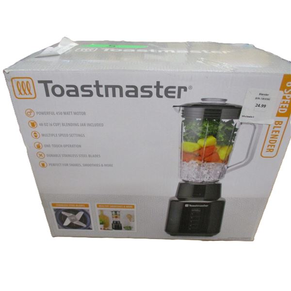 STORE RETURNS (AS IS):  TOASTMASTER BLENDER