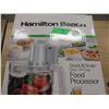 Image 2 : STORE RETURNS (AS IS):  HAMILTON BEACH FOOD PROCESSOR