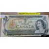 Image 1 : 1973 BANK OF CANADA POKER HAND SERIAL NUMBER $1 BILL