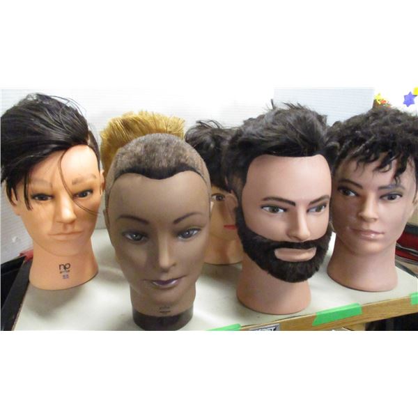ESTATE:  TOTE C/W MANNEQUIN HEADS