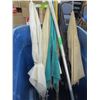 Image 1 : ESTATE:  TOTE C/W 4 UMBRELLAS & 2 CANES