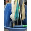 Image 2 : ESTATE:  TOTE C/W 4 UMBRELLAS & 2 CANES
