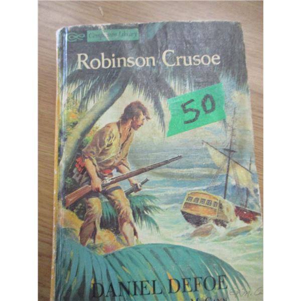 ESTATE:  SWISS FAMILY ROBINSON & ROBINSON CROUSOE BOOKS (2 IN 1)