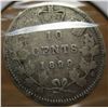 Image 1 : 1899 CANADA VICTORIAN SILVER DIME