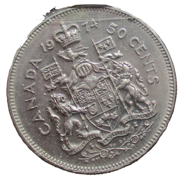 1974 - 1985 CANADA HALF DOLLARS