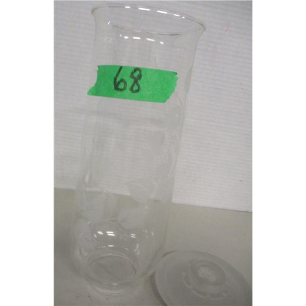 ESTATE:  HUMMINGBIRD HURRICANE LAMP