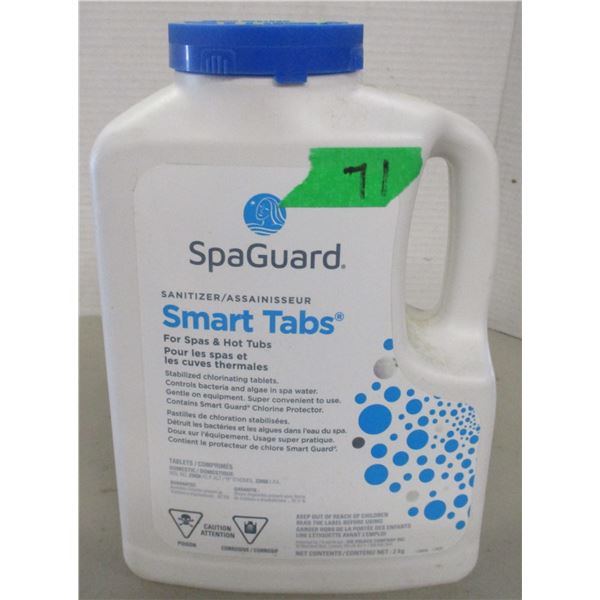 ESTATE:  SPA HOT TUB SANITIZING TABS - JUG