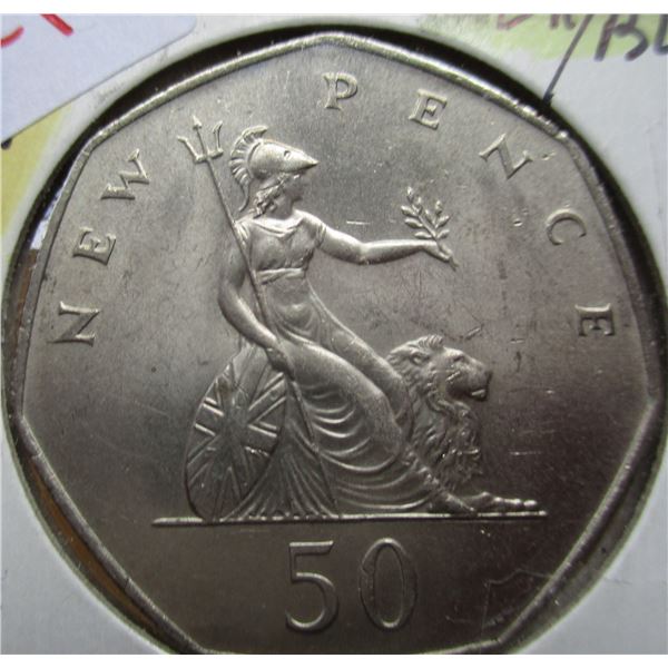 1976 CH/BU 50 NEW PENCE