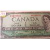 Image 1 : 1954 AU LAST OF CANADA $1 BILLS