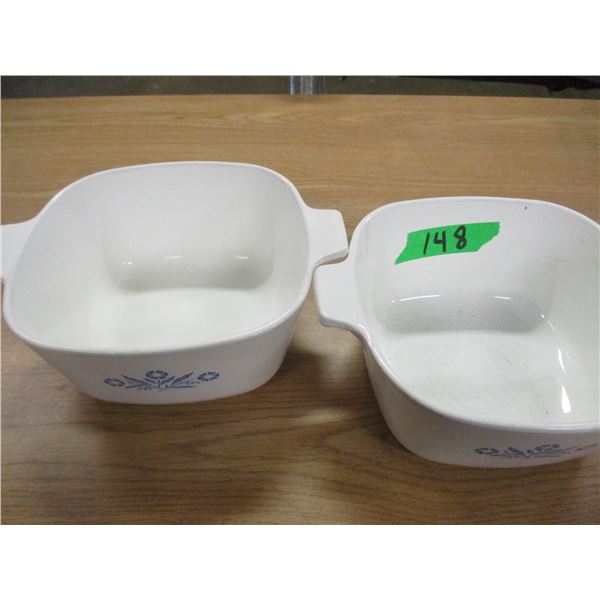 ESTATE:  2 - CORNINGWARE CASSEROLES