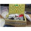 Image 3 : ESTATE:  SEWING BOX C/W SUPPLIES