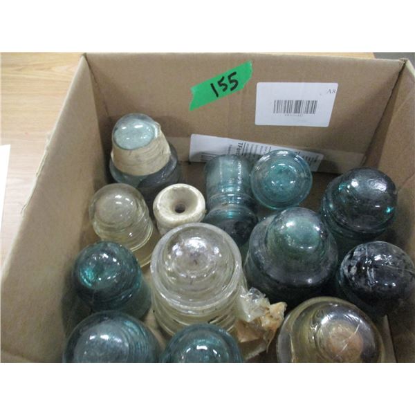 ESTATE:  BOX C/W INSULATORS