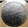 Image 1 : 1898 VF CANADA VICTORIAN SILVER FIVE CENT