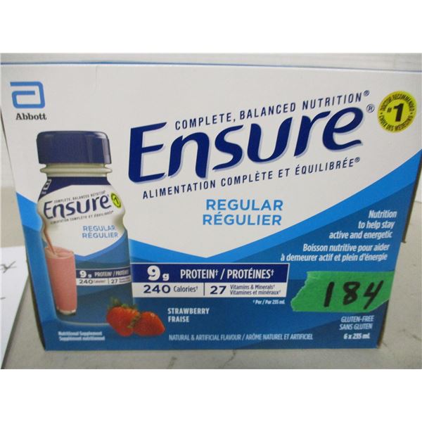 VANILLA ENSURE DRINK (6 BOTTLES X 235 ML)