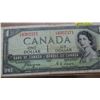 Image 1 : 1954 DEVILS FACE CANADA $1 BILL