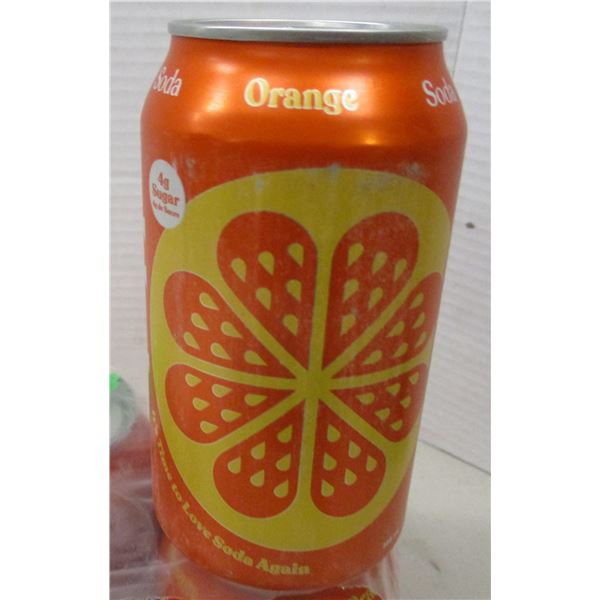 NEW:  POPPI ORANGE SODA ENERGY DRINK (6 CANS) - PACK