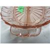 Image 3 : COLLECTABLE:  PINK DEPRESSION GLASS STYLE DIVIDED DISH