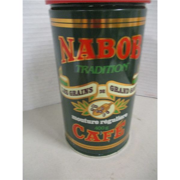 COLLECTABLE:  NABOB COFFEE TIN