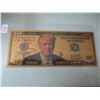 Image 5 : PRESIDENT TRUMP GOLD FOIL $10 BILL (NOT LEGAL TENDER)