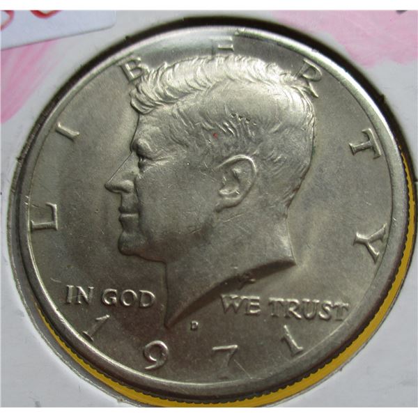 1971 KENNEDY USA HALF DOLLAR
