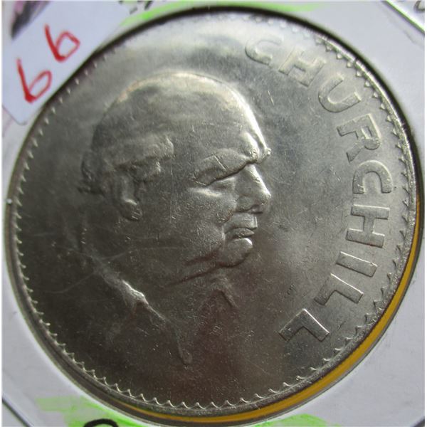 1965 WINSTON CHURCHILL CROWN SIZE DOLLAR