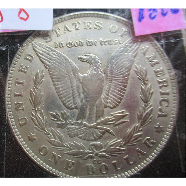 1886 CARSON CITY USA SILVER DOLLAR (NOT TESTED - AS IS - SILVER CONTENT NOT VERIFIED)