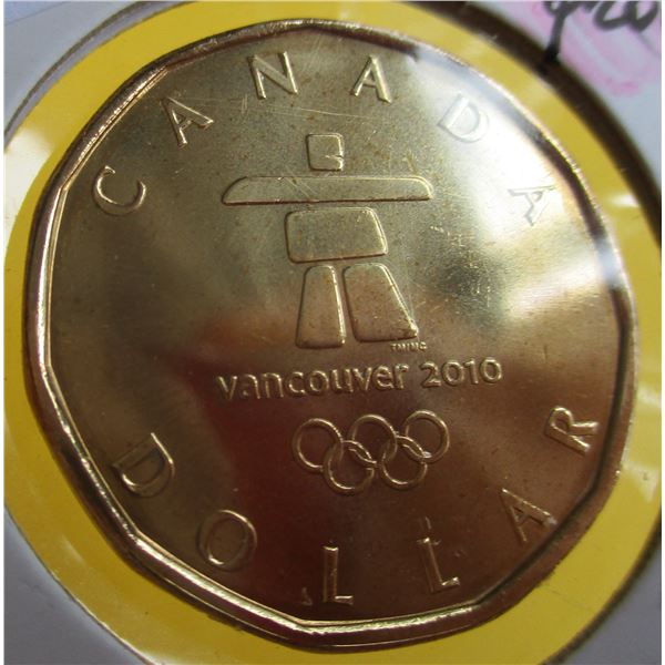 2010 PROOF OLYMPIC CANADA DOLLAR