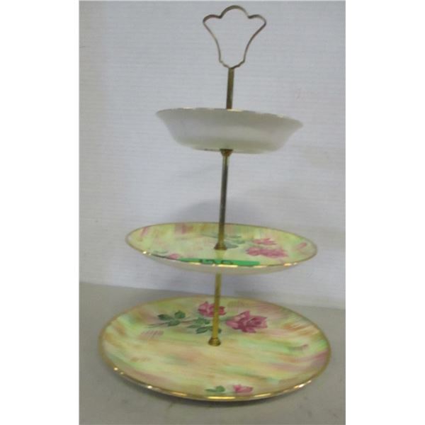 COLLECTABLE:  3 TIER PLATE (ROYAL TUDOR)