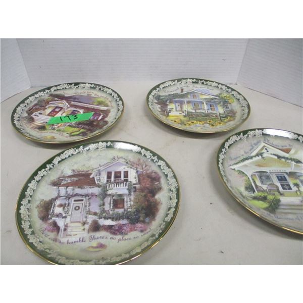 COLLECTABLE:  4 COLLECTOR PLATES