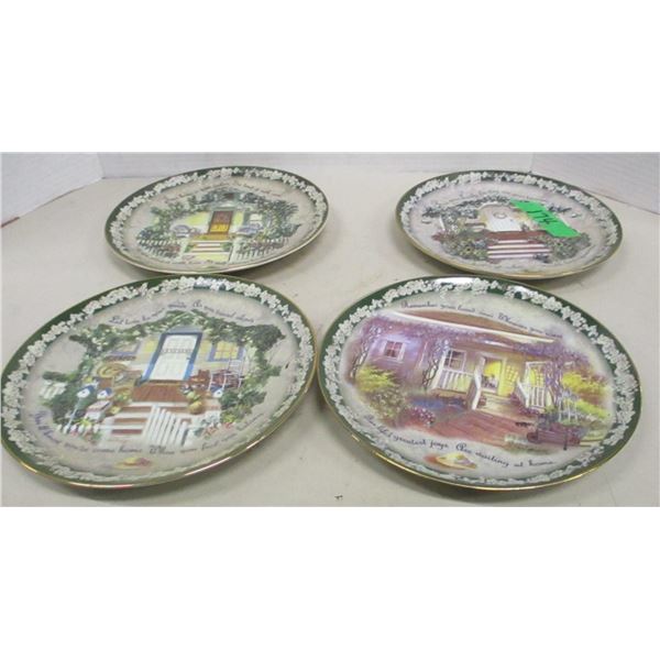 COLLECTABLE:  4 COLLECTOR PLATES