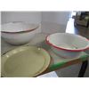 Image 2 : COLLECTABLE:  4 ENAMEL PANS
