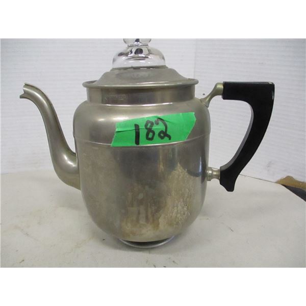 COLLECTABLE:  METAL COFFEE POT