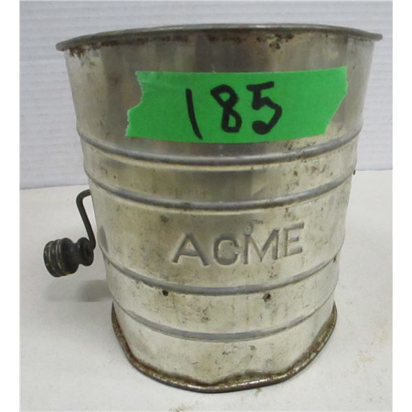COLLECTABLE:  ACME FLOUR SIFTER