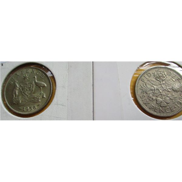 1956 - 1960 AUSTRALIA COIN SET
