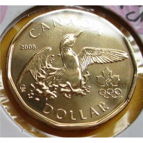 2008 PROOF CAMEO OLYMPIC DOLLAR
