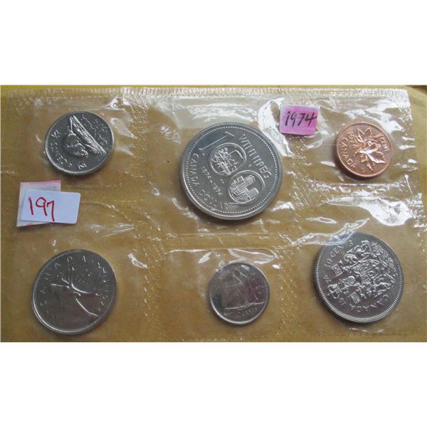 1974 CANADA MINT SEALED COIN SET