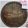 Image 1 : 1946 SCARCE KING GEORGE VI SILVER DOLLAR
