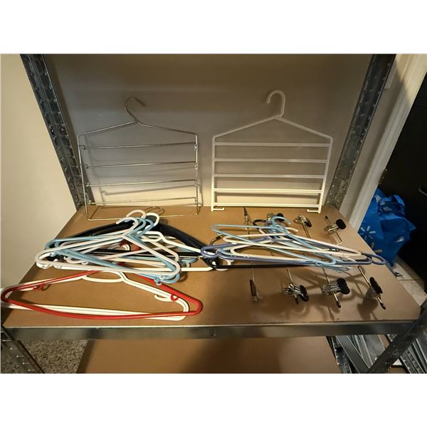 Variety of Clothes Hangers