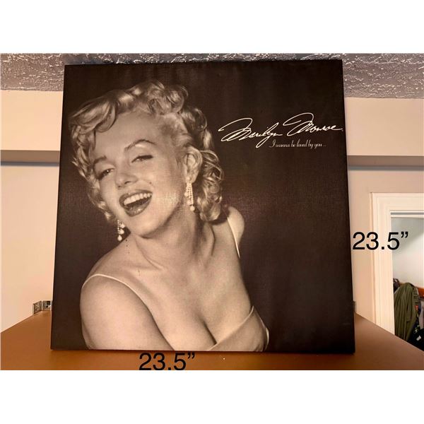 Marilyn Monroe Canvas Wall Picture