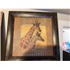 Image 1 : Giraffe Wall Hanging Picture