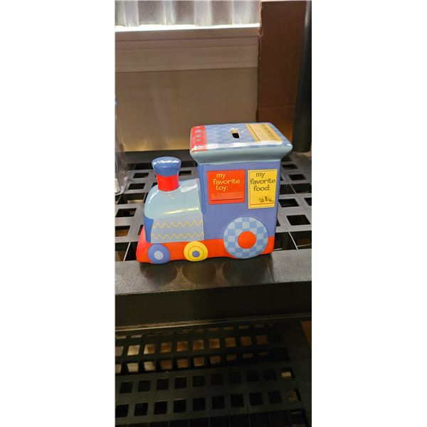 My First Train Piggy Bank