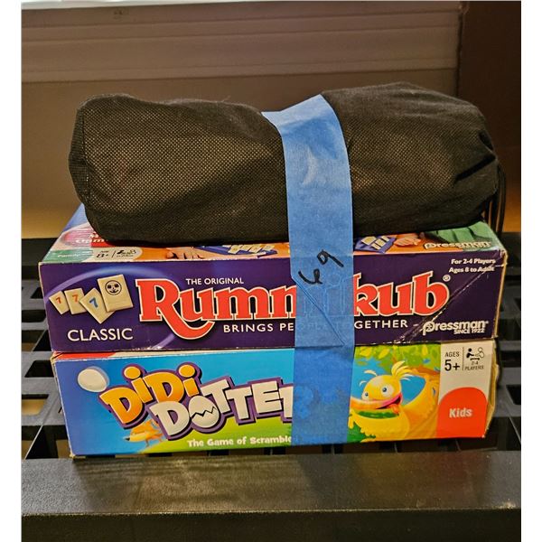 Variety of Board Games: set of 3