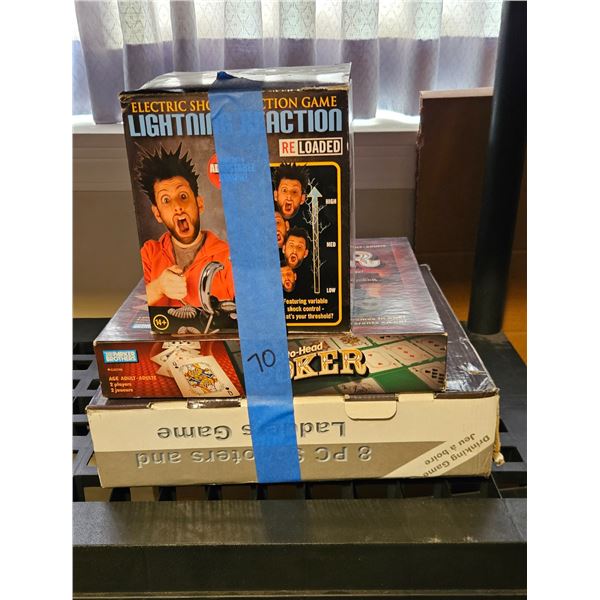 Variety of Board Games: set of 3