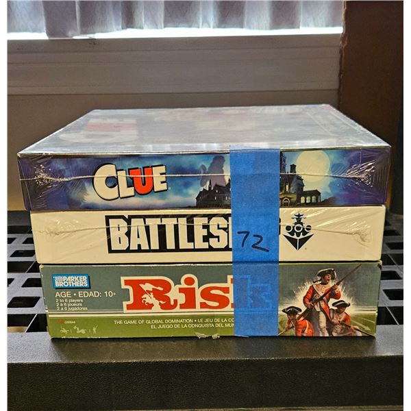 Variety of Board Games: set of 3