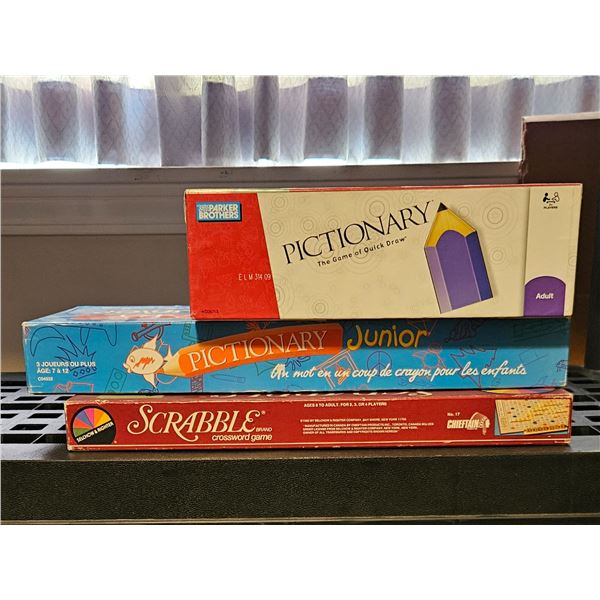 Variety of Board Games: set of 3