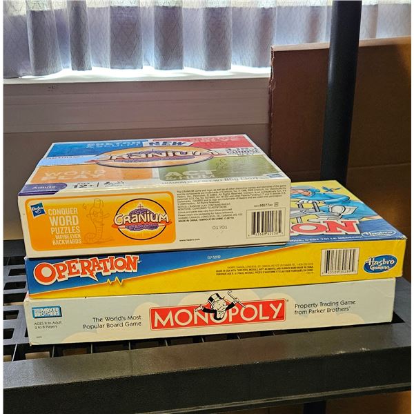 Variety of Board Games: set of 3