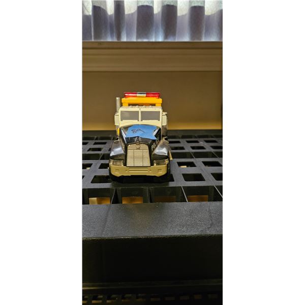 Police Flatbed Toy Truck