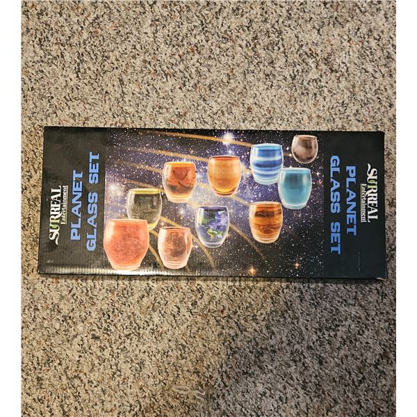 Surreal Entertainment Planet Glass Set